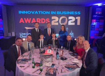 Sutcliffe scoop award at Liverpool Chamber Innovation in Business Awards to cap incredible year for the company