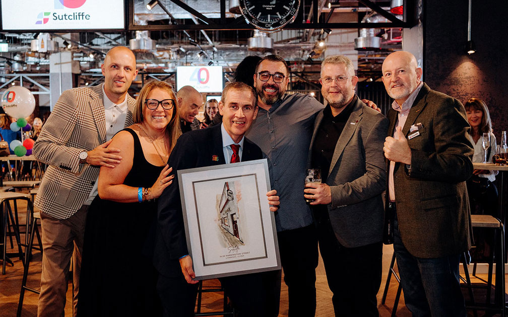 Sutcliffe celebrates 40 years in business